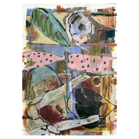 Back & forth, off the wall (Overlooking the Menagerie)